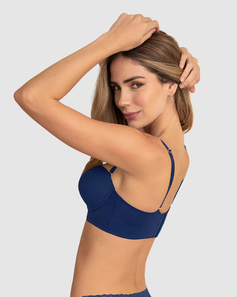 Sostén strapless de realce suave#color_510-azul-oscuro