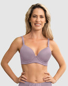 Brasier triangular de realce suave y espalda ancha