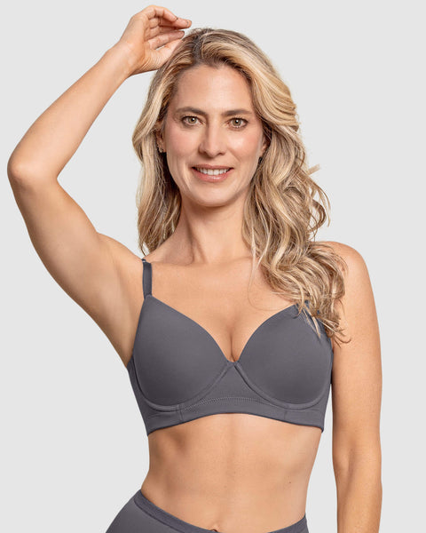 Sostén de realce suave y buen cubrimiento en espalda#color_721-gris-oscuro