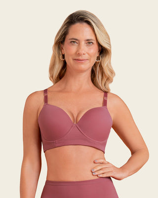 Sostén de realce suave y buen cubrimiento en espalda#color_b90-vino
