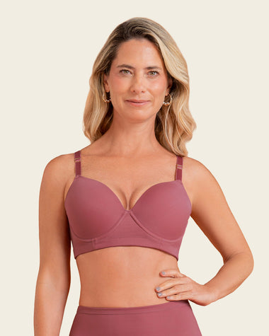 Sostén de realce suave y buen cubrimiento en espalda#color_b90-vino