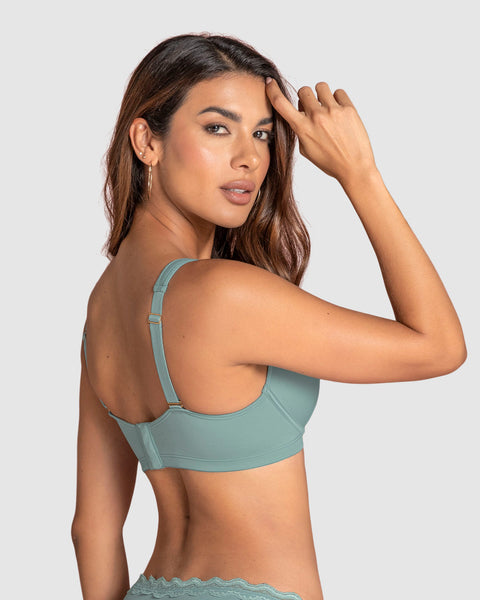 Sostén de buen cubrimiento con breteles acolchados#color_717-verde-azul