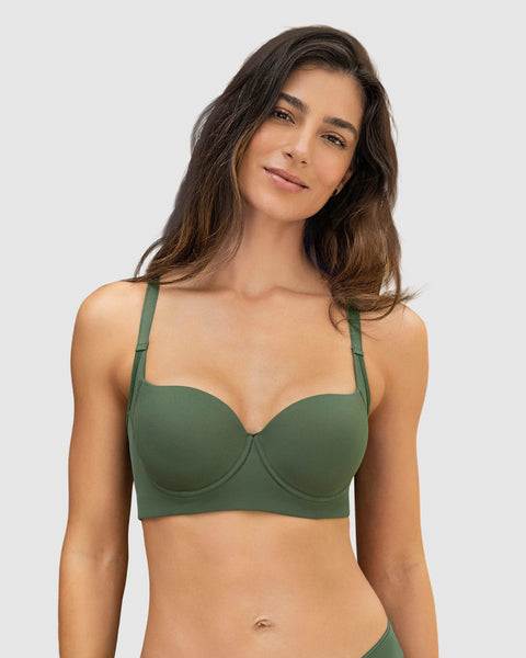 Sostén con buen cubrimiento de sisa y espalda#color_611-verde-medio