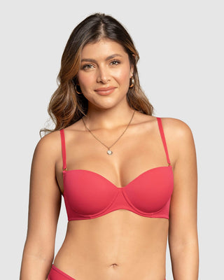 Sostén con realce incorporado y arco#color_944-coral