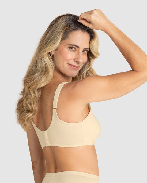 Sostén de alto cubrimiento elaborado en algodón#color_111-vainilla