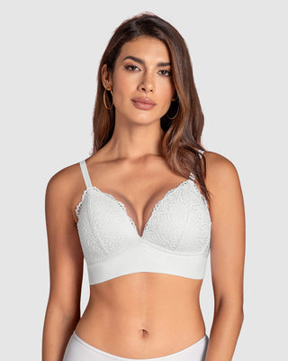 Sostén sin arco Liso y Encaje#color_000-blanco