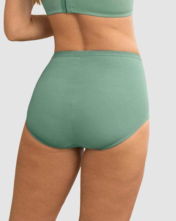 Panty clásico de control suave con excelente modelación#color_620-verde