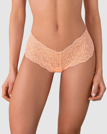 Calzón estilo hípster en encaje sexy con refuerzo en algodón#color_170-mandarina