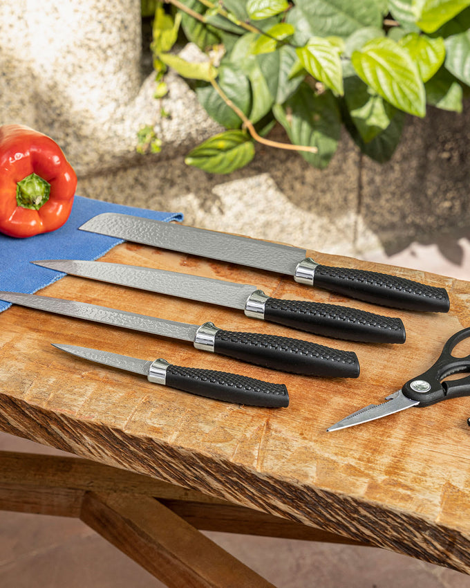Set de cuchillos 6 piezas#color_700-negro