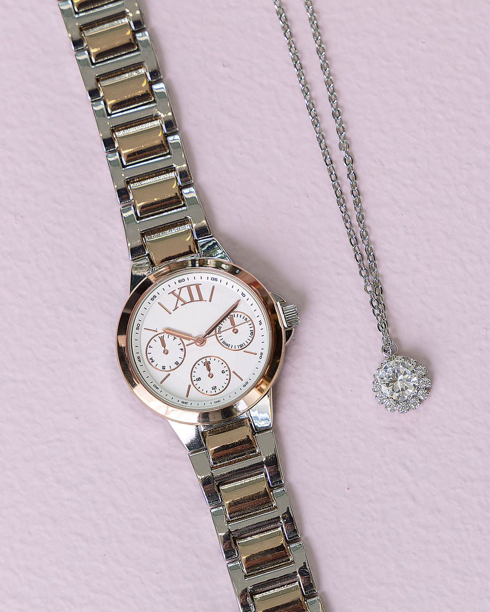 Set reloj y cadena