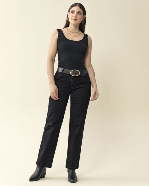 Jean bota recta básico#color_700-negro