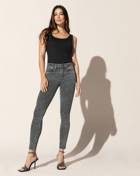 Skinny jeans con bolsillos funcionales#color_711-gris