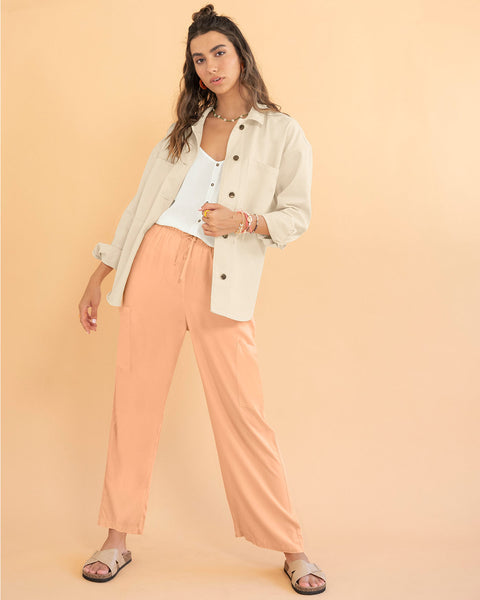 Blusa tiritas con escote en espalda#color_808-marfil