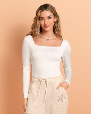 Camiseta manga larga ajustada#color_018-marfil