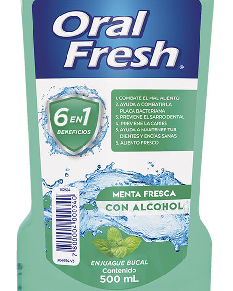Enjuague Oralfresh 500 ml#color_001-menta-fresca