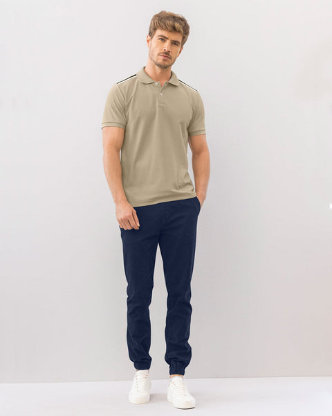 Jogger en drill para hombre#color_457-azul-oscuro