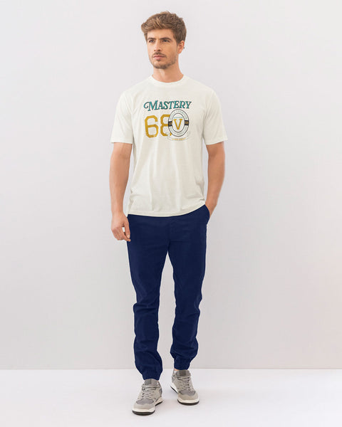 Jogger en drill para hombre#color_457-azul-oscuro