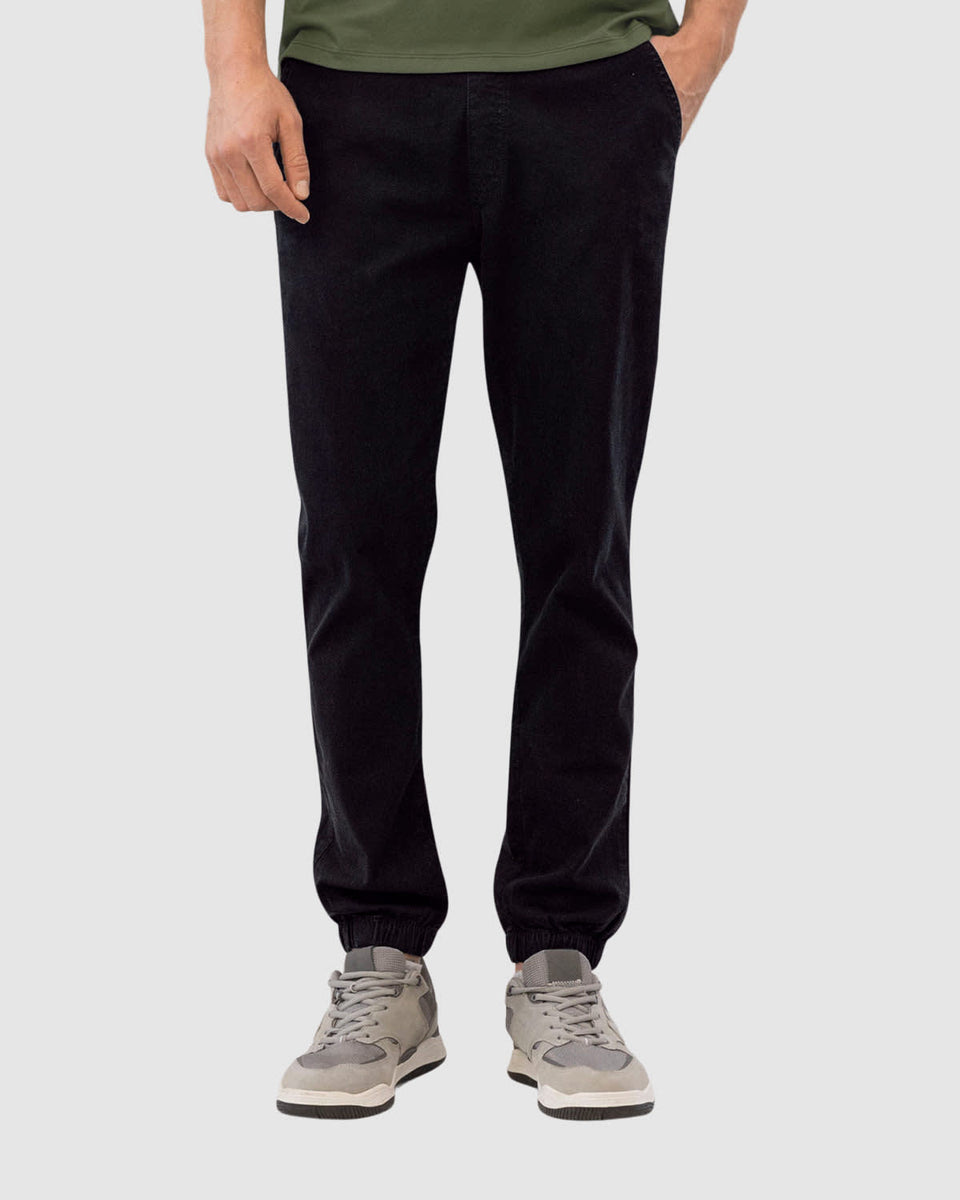 Jogger en drill para hombre