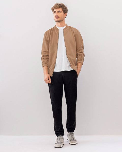 Jogger en drill para hombre#color_700-negro