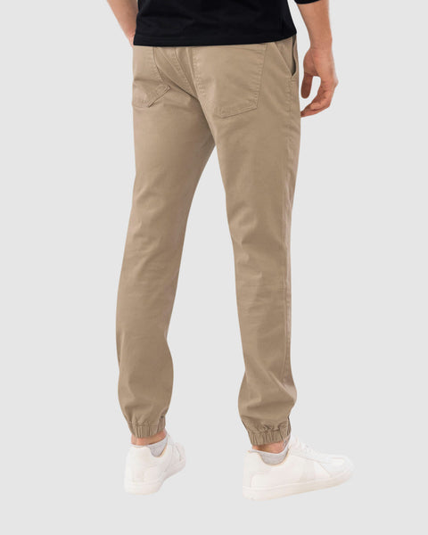 Jogger en drill para hombre#color_813-caqui