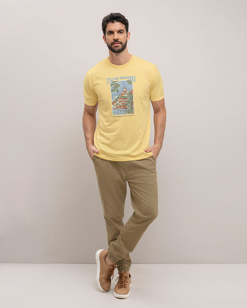 camiseta-manga-corta-con-estampado-localizado-y-cuello-redondo#color_128-amarillo-medio