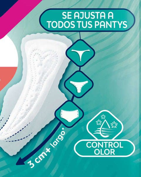 Protectores Diarios Largo con Alas Multiestilo#color_100-proteccion