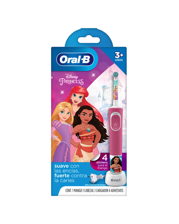 Cepillo eléctrico Oral-b vitality Disney princess recargable con repuesto#color_sin-color