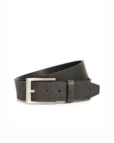 Cinturón de cuero masculino unifaz kiat origen#color_700-negro