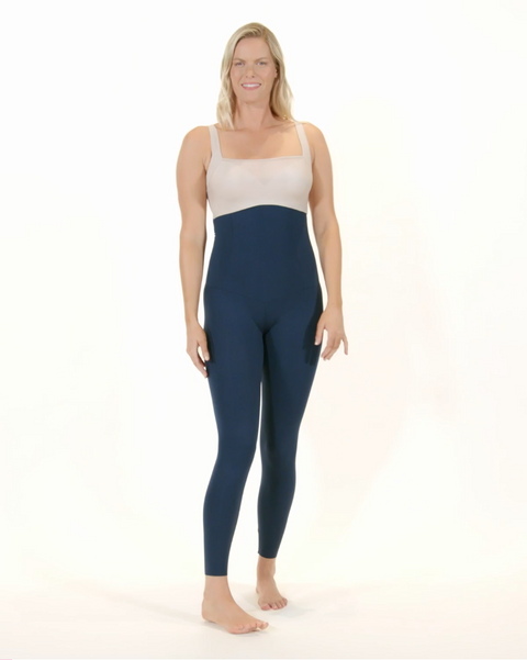 Legging de tiro alto con control fuerte de abdomen#color_515-azul