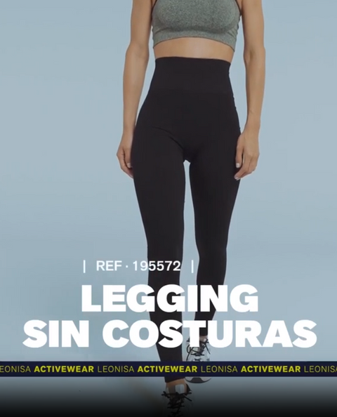 Legging deportivo de control y tiro alto en tecnología seamless sin costuras#all_variants