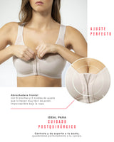 Brasier facilitador de postura con control de volumen del busto Multi/functional#color_802-cafe-claro