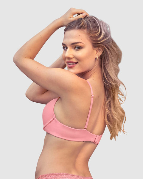 Sostén push up de doble realce con arco (barba)#color_348-rosa-medio