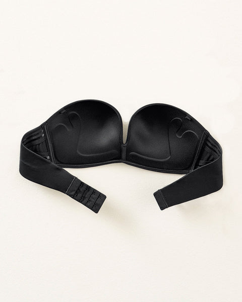 Sostén strapless antigravedad de realce alto sin arco (barba)#color_700-negro