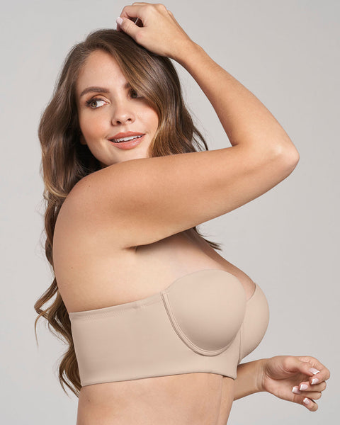 Strapless bustier 360° de perfección#color_802-cafe-claro