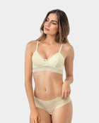 Bralette triangular tipo bustier