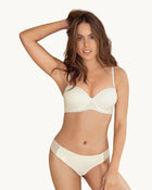Sostén strapless antideslizante: push up