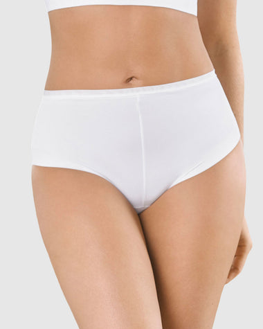 Calzón clásico invisible con ajuste perfecto#color_000-blanco