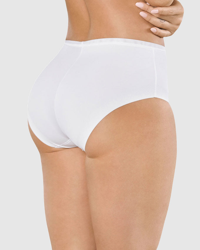 Calzón clásico invisible con ajuste perfecto#color_000-blanco
