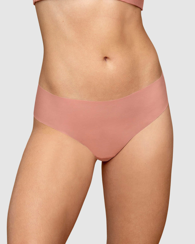 Calzón colaless invisible ultraplano sin elásticos y de pocas costuras#color_319-rosado