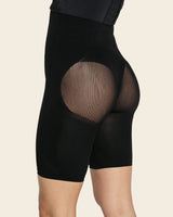 Body faja media pierna invisible con realce de glúteos#color_700-negro