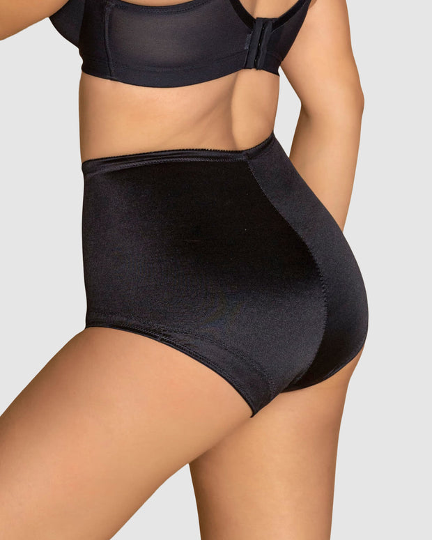 Calzón faja de control de abdomen y cintura#color_700-negro