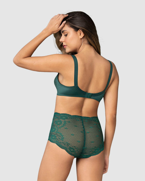 Calzón clásico en encaje techno-lace#color_171-verde-oscuro