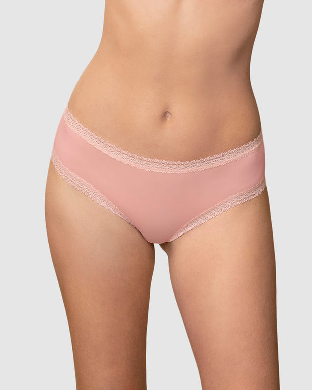 Sexy calzón cachetero en tela ultraliviana#color_317-rosado-claro