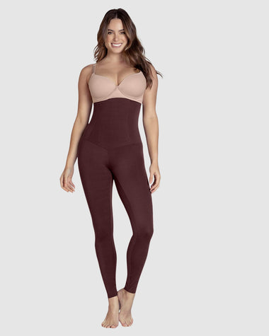 Legging de tiro alto con control fuerte de abdomen#color_320-vino-oscuro