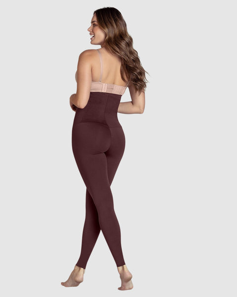 Legging de tiro alto con control fuerte de abdomen#color_320-vino-oscuro