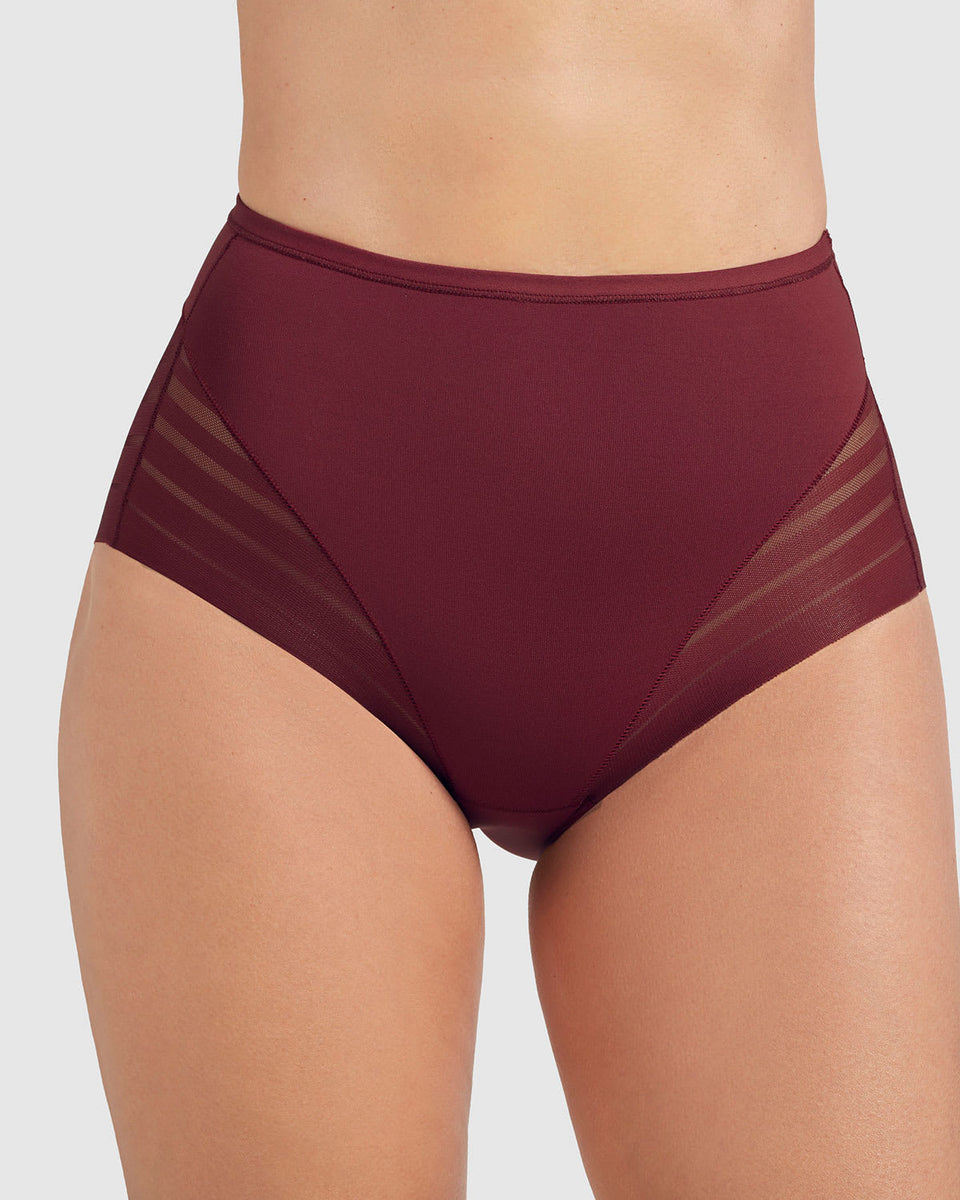 Calzón faja clásico con bandas de tul