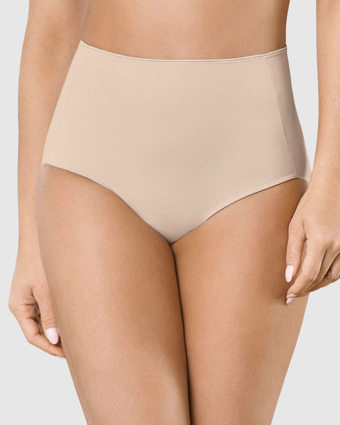 Panty clásico efecto invisible de control fuerte en abdomen#color_802-cafe-claro