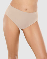 Panty faja brasilera de control fuerte tiro alto#color_802-cafe-claro
