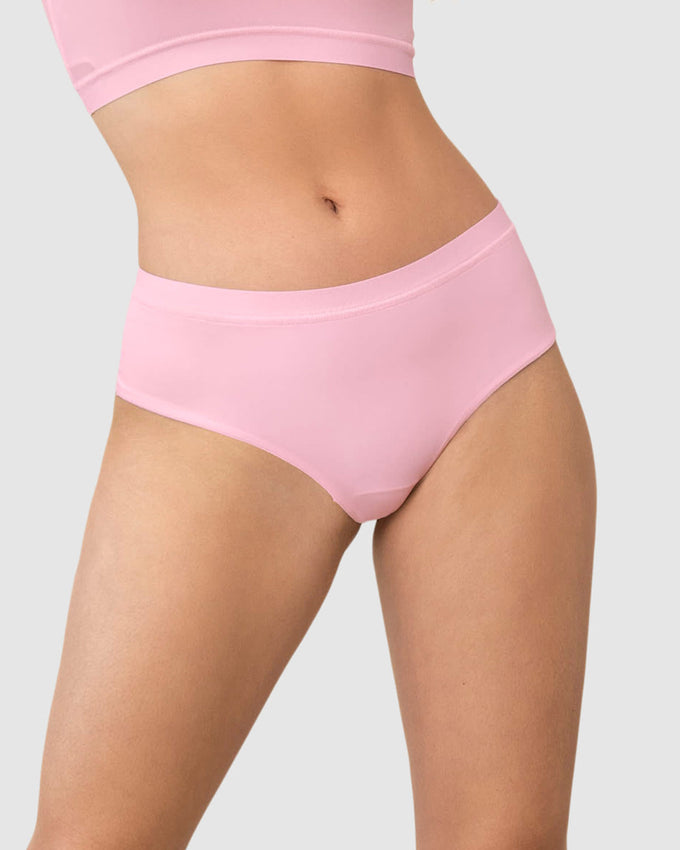 Calzón pantaleta invisible talla única comodidad total#color_304-rosa-palido