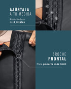 Faja chaleco busto libre de control extrafuerte luce hasta 2 cm menos